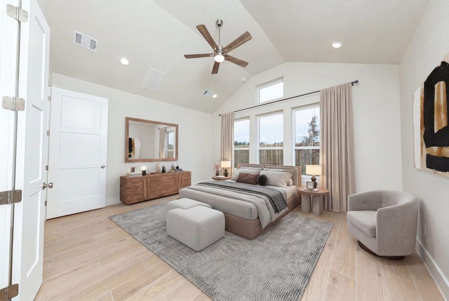 Furnished interior view inside a new home in COLTON, Montgomery (Image 10). Furnished interior view inside a new home in COLTON, Montgomery (Image 10).