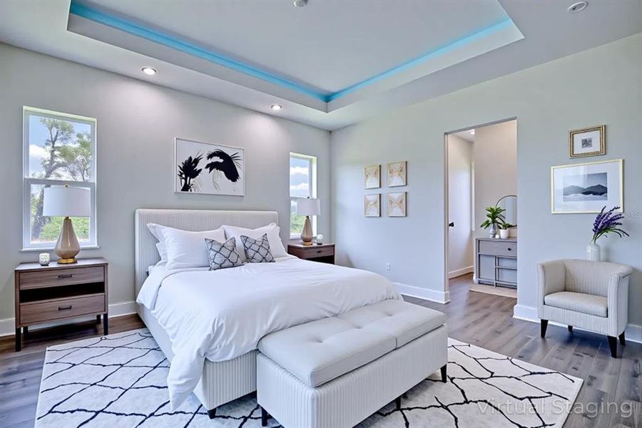 Furnished interior view inside a new home in , Sebring (Image 13).