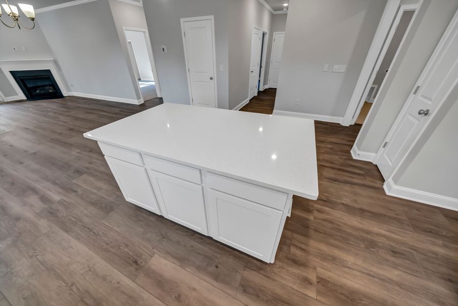 Furnished interior view inside a new home in Carriage Estates, Lexington (Image 6). Furnished interior view inside a new home in Carriage Estates, Lexington (Image 6).