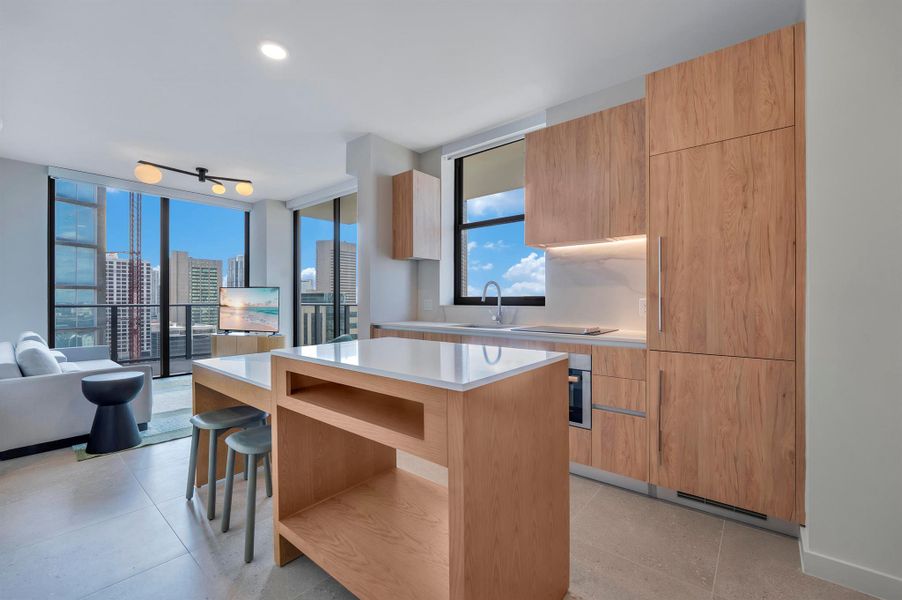 Furnished interior view inside a new home in , Miami (Image 10). Furnished interior view inside a new home in , Miami (Image 10).