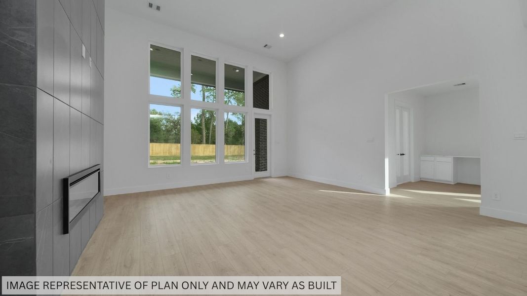 Representative unfurnished interior of a home built from the H60F by D.R. Horton in Butlers Bend Estates, Pinehurst (Image 23).