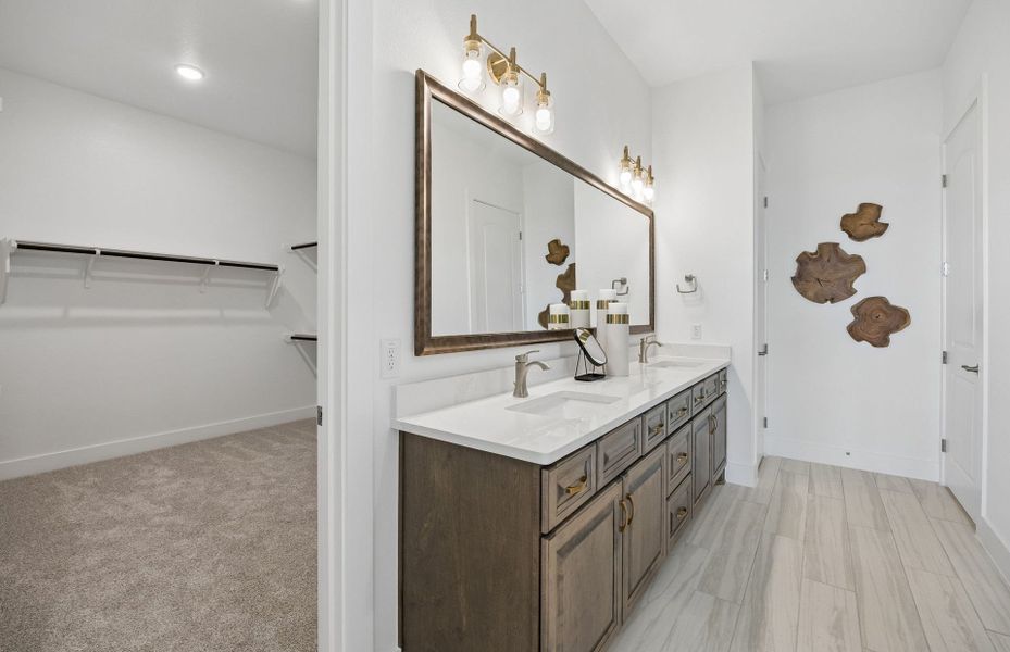 Representative furnished interior of a home built from the Stellar by Del Webb in Del Webb Sugar Land at Ryehill, Rosenberg (Image 13).