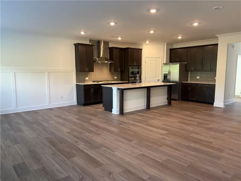 Furnished interior view inside a new home in The Court at Gainesville Township, Gainesville (Image 2).