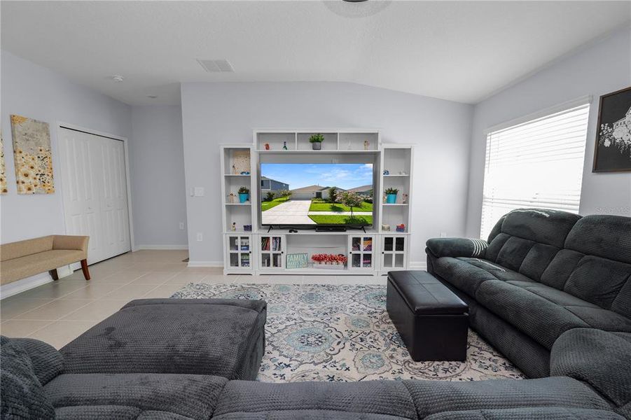 Furnished interior view inside a new home in Hunt Club Groves, Lake Wales (Image 48).