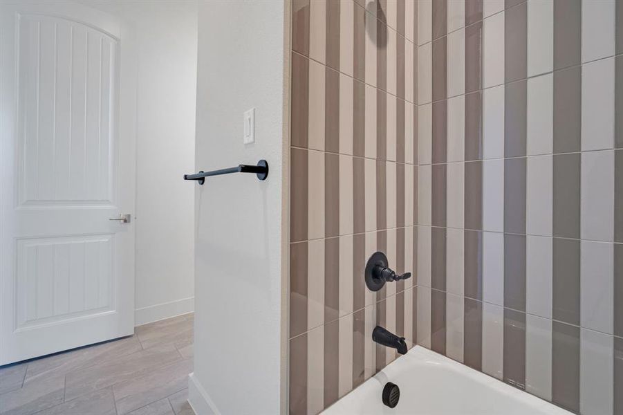 Close-up of interior finishes inside a home in , Midlothian (Image 16).