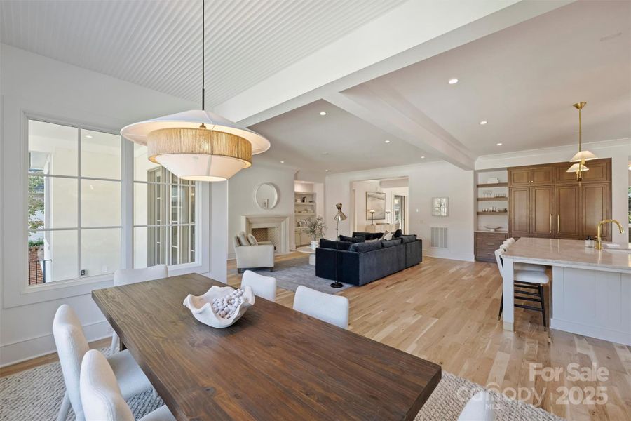 Furnished interior view inside a new home in , Charlotte (Image 33). Furnished interior view inside a new home in , Charlotte (Image 33).