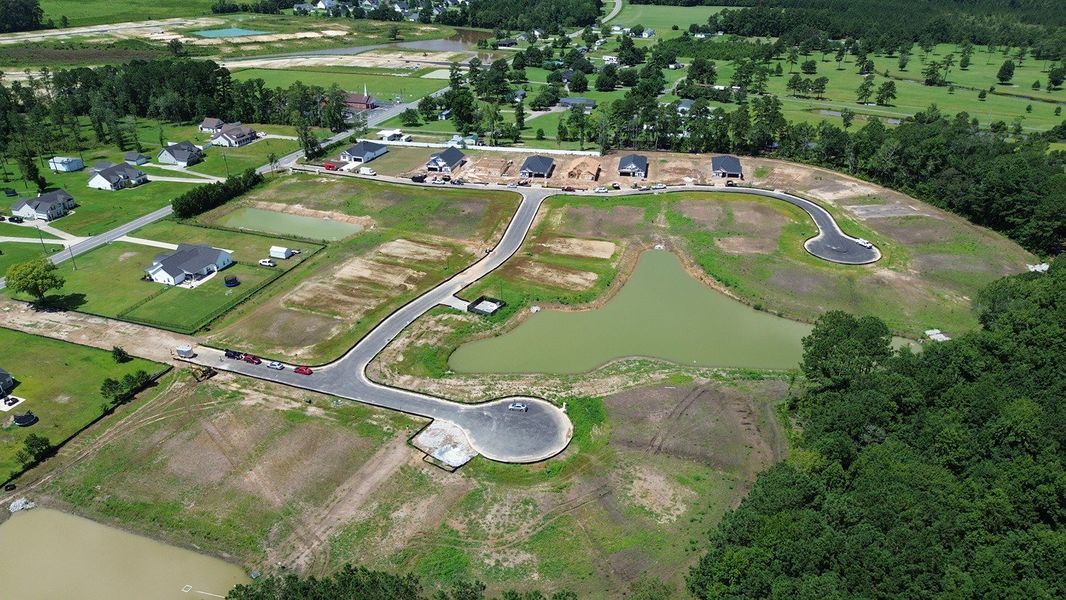 Site preparation for new homesites in Coastal Farms, Conway (Image 15).