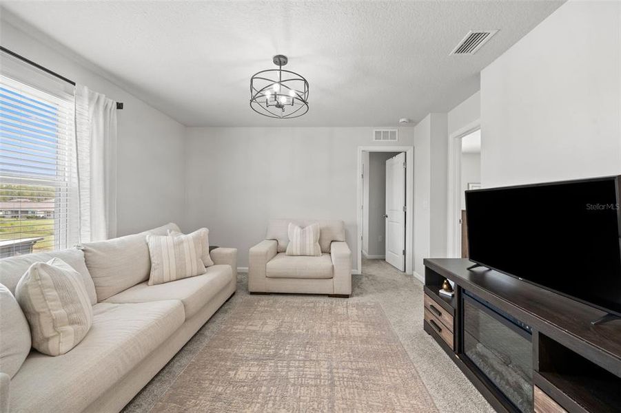 Furnished interior view inside a new home in , Land O' Lakes (Image 12). Furnished interior view inside a new home in , Land O' Lakes (Image 12).