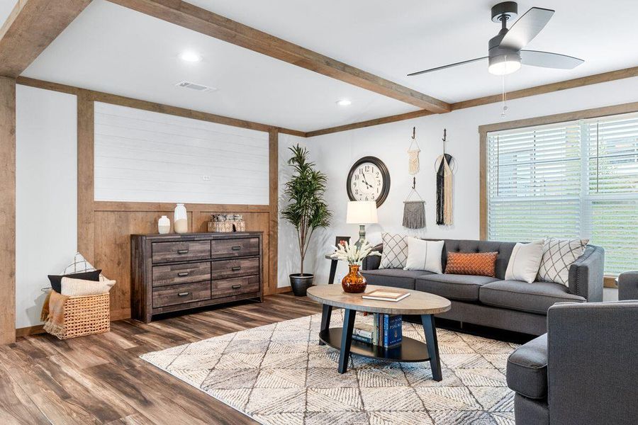 Furnished interior view inside a new home in , St. Stephen (Image 15).