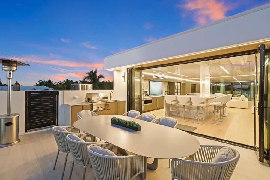 Rooftop Summer Kitchen