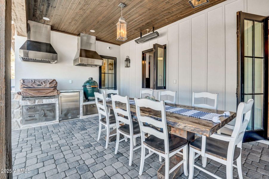 Covered Outdoor Kitchen and Dining Covered Outdoor Kitchen and Dining