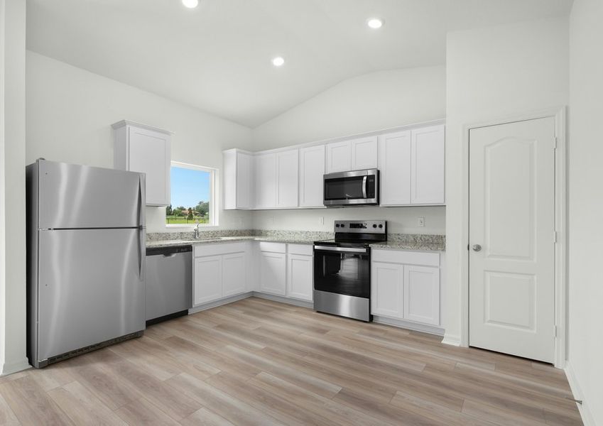 Chef-ready kitchen with all appliances included