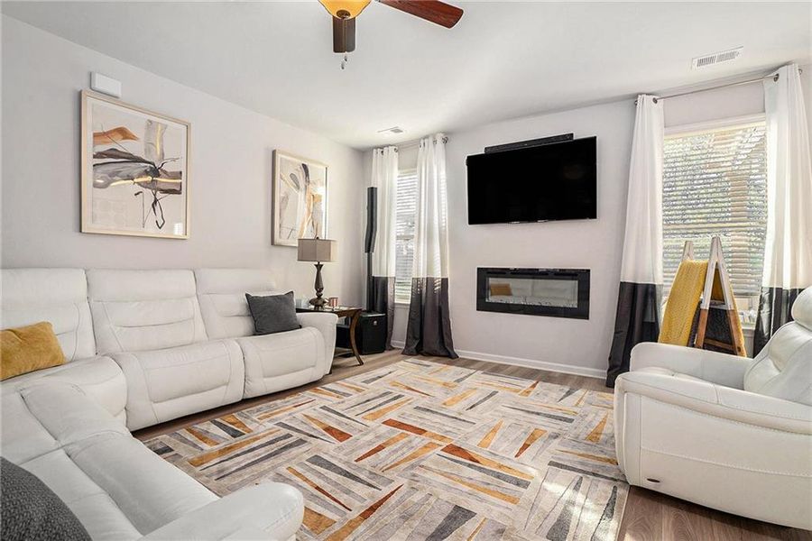 Furnished interior view inside a new home in Adagio, Dacula (Image 18).