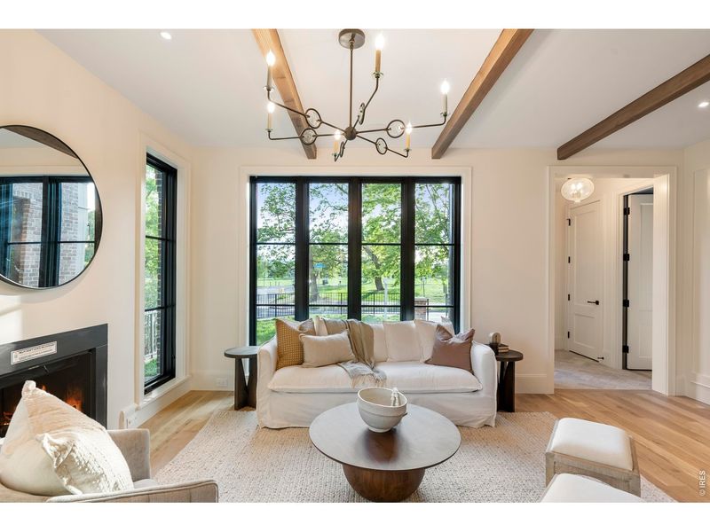 Furnished interior view inside a new home in , Denver (Image 11).