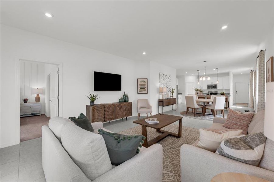 Furnished interior view inside a new home in Watermark, Cocoa (Image 13).