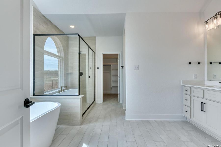 Furnished interior view inside a new home in Megan's Landing, Castroville (Image 9).