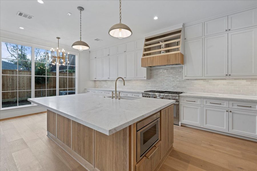 Furnished interior view inside a new home in , Houston (Image 10).