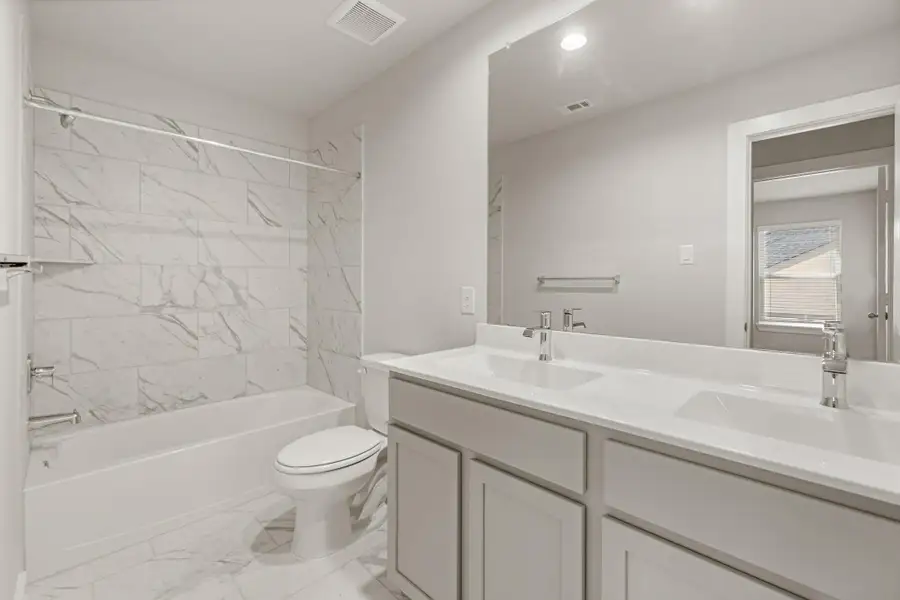 Furnished interior view inside a new home in Morton Creek Ranch, Katy (Image 6). Furnished interior view inside a new home in Morton Creek Ranch, Katy (Image 6).