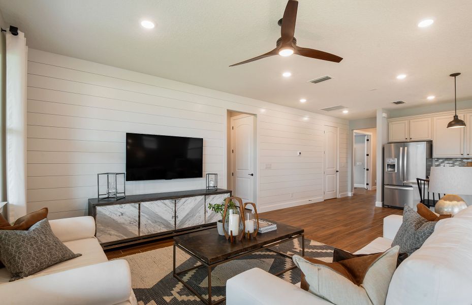 Representative furnished interior of a home built from the Palmary by DiVosta in Talon Preserve on Palmer Ranch, Nokomis (Image 33).