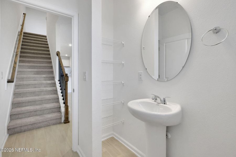 Furnished interior view inside a new home in Cherry Elm at SilverLeaf, St. Augustine (Image 14).
