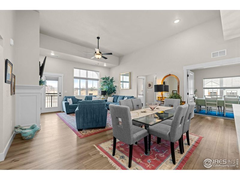 Furnished interior view inside a new home in , Longmont (Image 11).