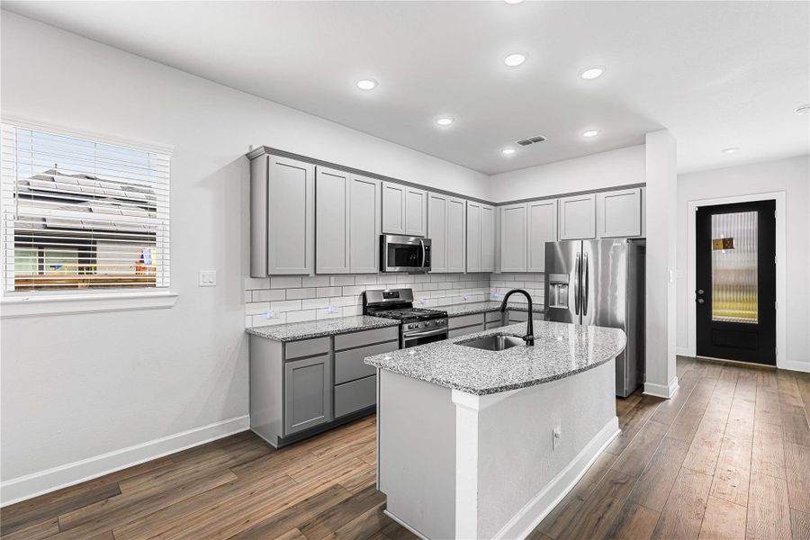 Furnished interior view inside a new home in , Humble (Image 12).