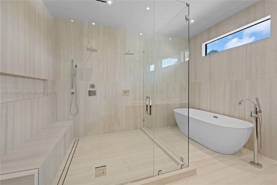 Furnished interior view inside a new home in , Miami (Image 14).