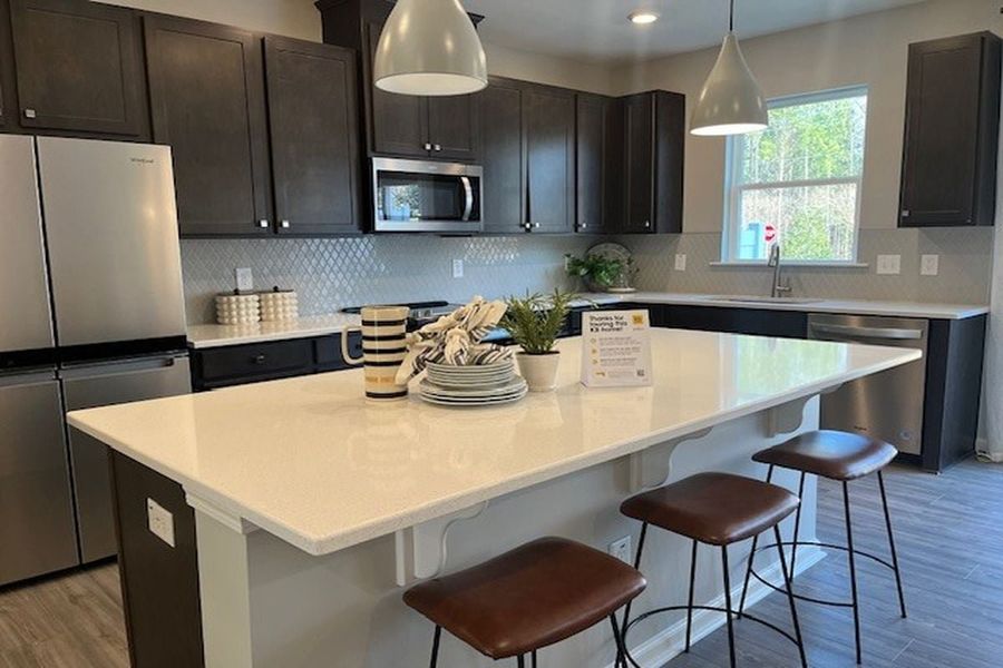 Furnished interior view inside a new home in Bridgepoint, Chapel Hill (Image 4).