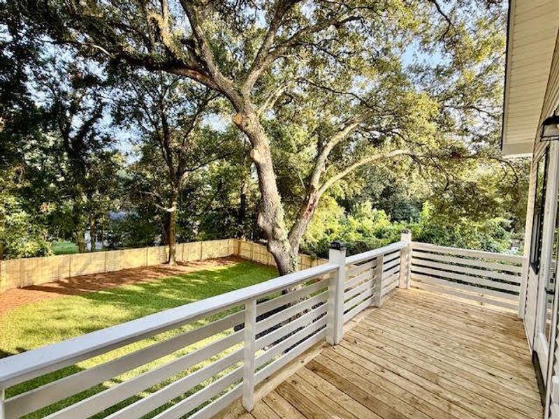 Exterior details and patio area of a home in , North Charleston (Image 32). Exterior details and patio area of a home in , North Charleston (Image 32).