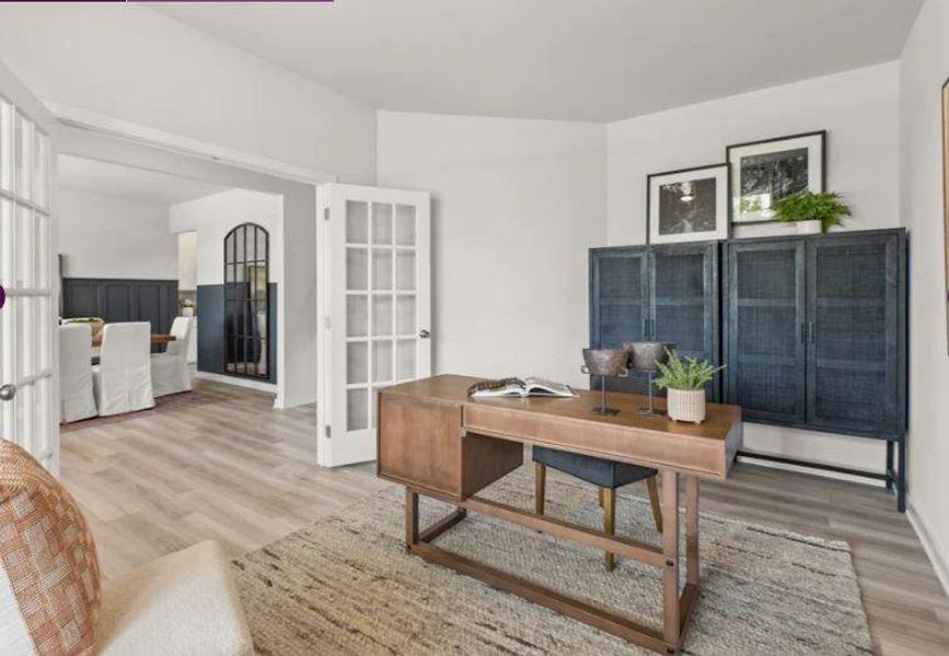 Furnished interior view inside a new home in The Estates at Gainesville Township, Gainesville (Image 13).