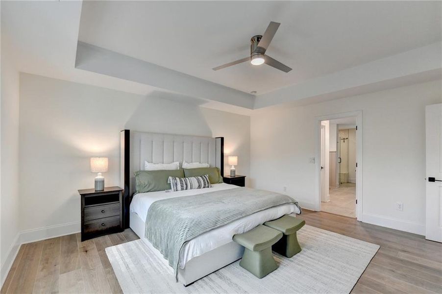 Furnished interior view inside a new home in , Woodstock (Image 43).