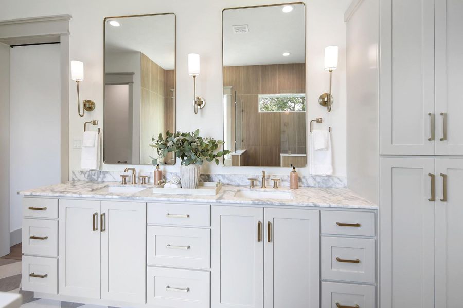 Furnished interior view inside a new home in , Bryan (Image 32).