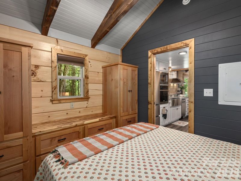 Furnished interior view inside a new home in , Lake Toxaway (Image 5).