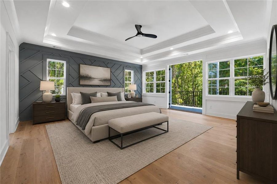 Furnished interior view inside a new home in , Bethlehem (Image 14).