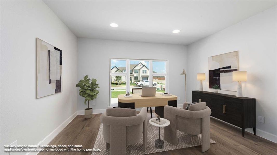 Furnished interior view inside a new home in Terraces 82'/100', Rockwall (Image 4). Furnished interior view inside a new home in Terraces 82'/100', Rockwall (Image 4).