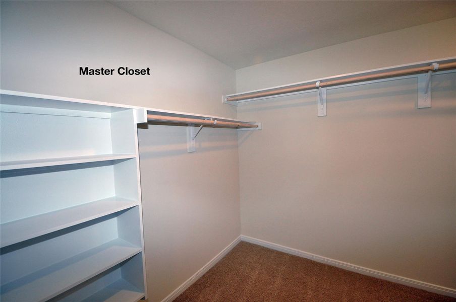 Master closet