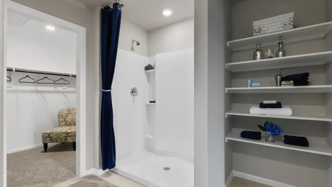 Furnished interior view inside a new home in Rosewood at Beltmill, Fort Worth (Image 26).