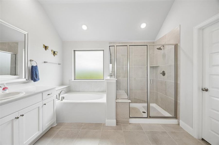 Furnished interior view inside a new home in , Mesquite (Image 33).