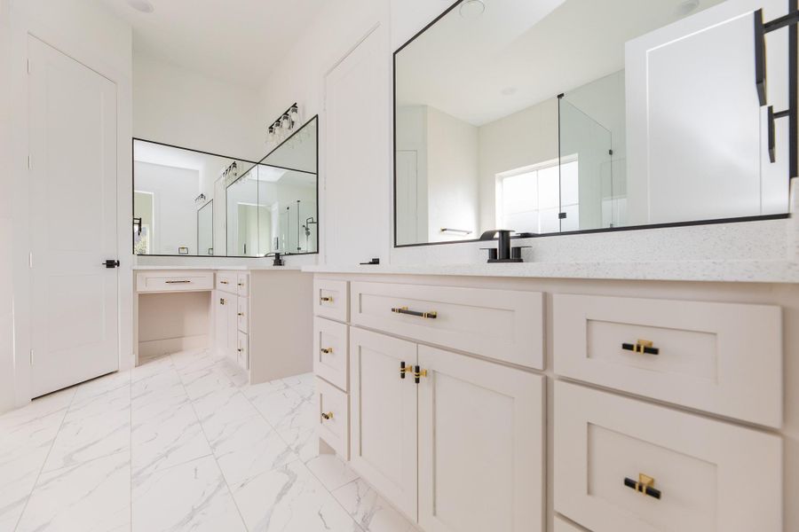 Furnished interior view inside a new home in , Cypress (Image 14).