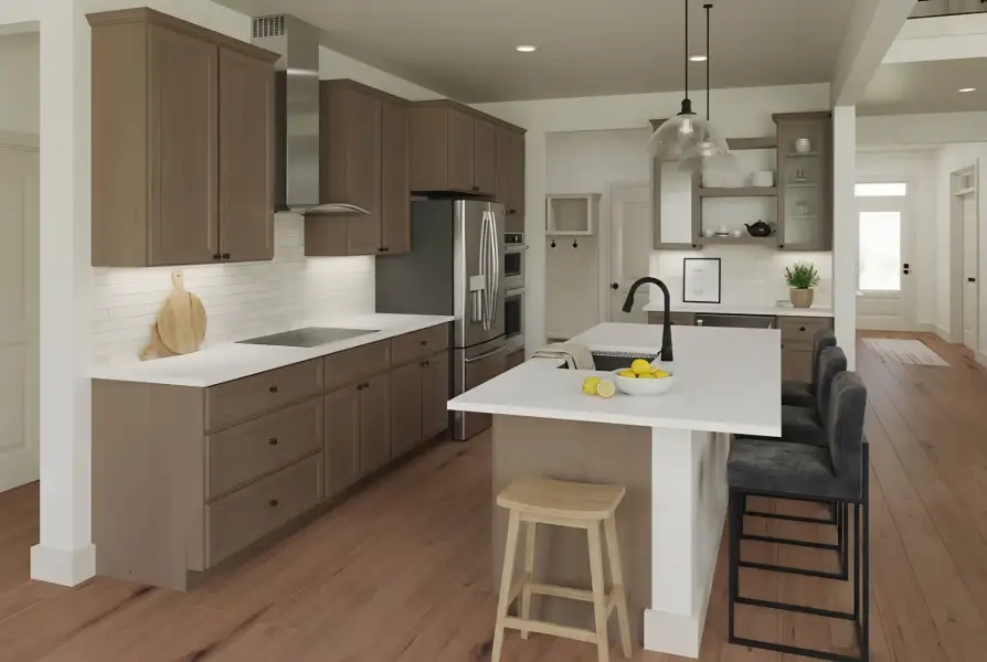 Furnished interior view inside a new home in Stonehaven, Winder (Image 20).