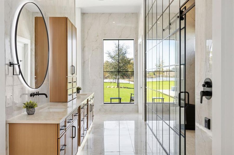 Furnished interior view inside a new home in , Bartonville (Image 26). Furnished interior view inside a new home in , Bartonville (Image 26).