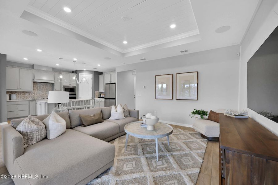 Furnished interior view inside a new home in Double Branch, Middleburg (Image 13). Furnished interior view inside a new home in Double Branch, Middleburg (Image 13).