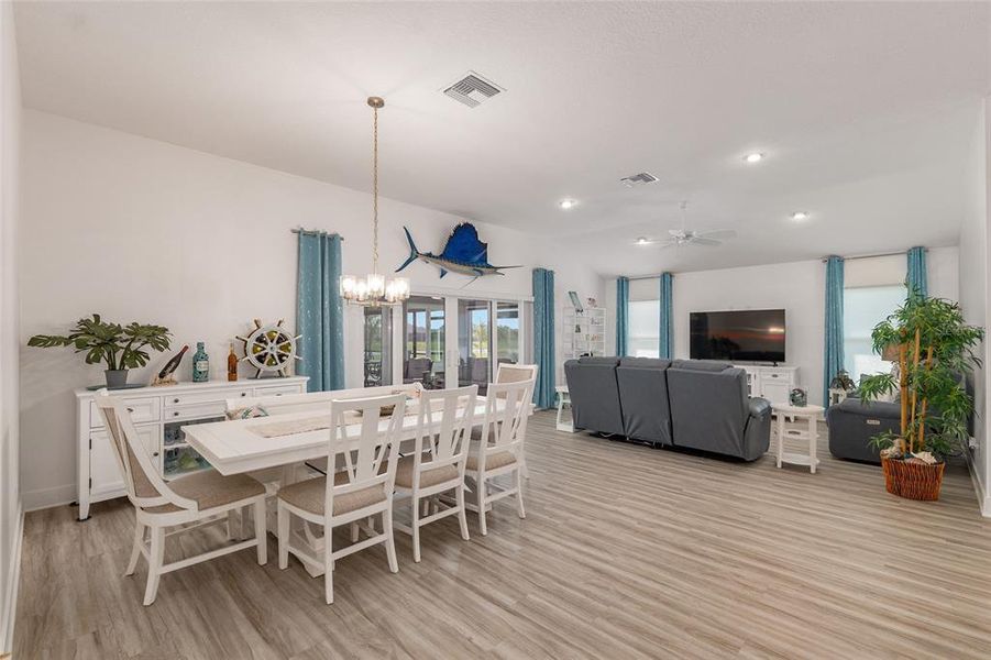 Furnished interior view inside a new home in , The Villages (Image 7).