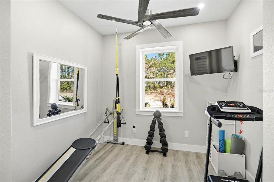 Furnished interior view inside a new home in , Palm Coast (Image 75).
