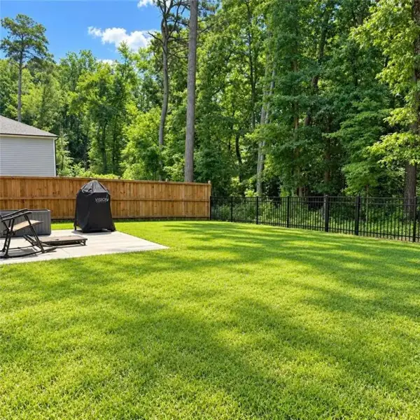 Exterior details and patio area of a home in , Winder (Image 2). Exterior details and patio area of a home in , Winder (Image 2).