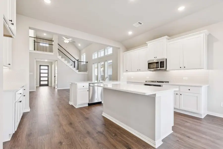 Furnished interior view inside a new home in Summer Crest, Fort Worth (Image 5).