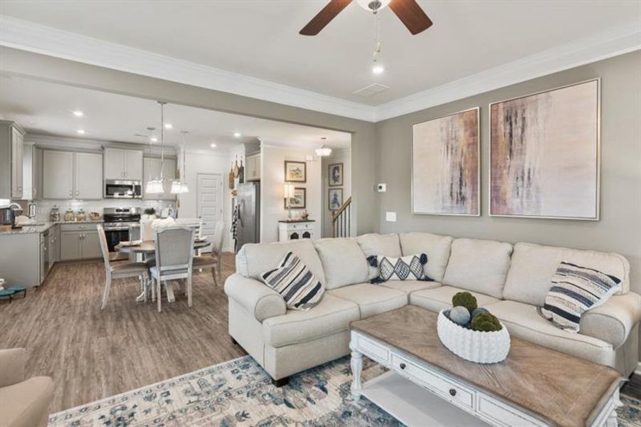 Furnished interior view inside a new home in Arrington, Adairsville (Image 7).