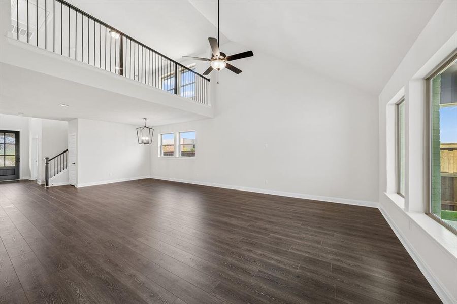 Spacious, unfurnished interior of a new home in Karis - Village Series, Crowley (Image 34). Spacious, unfurnished interior of a new home in Karis - Village Series, Crowley (Image 34).