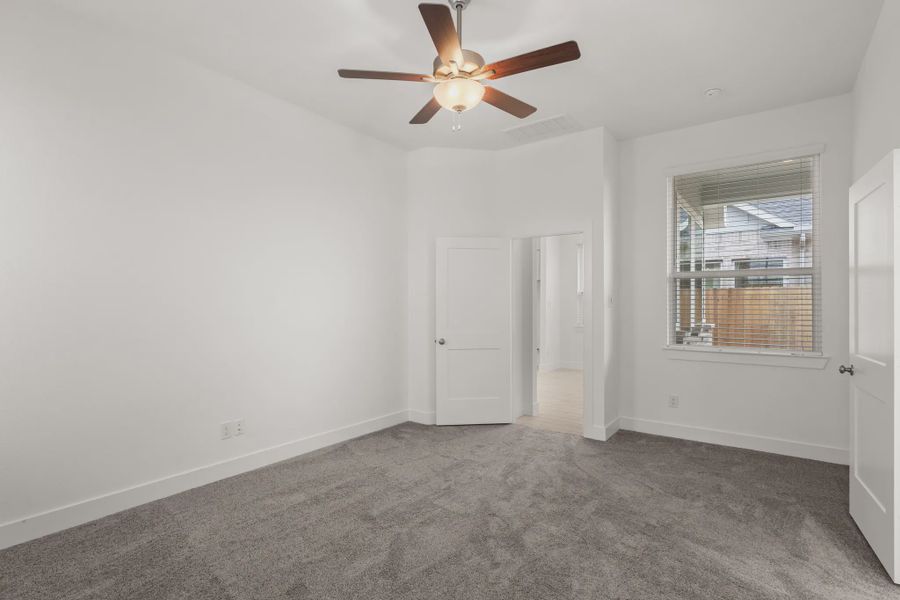 Representative unfurnished interior of a home built from the Fairway by Chesmar Homes in Riceland Alley Loads, Mont Belvieu (Image 26).