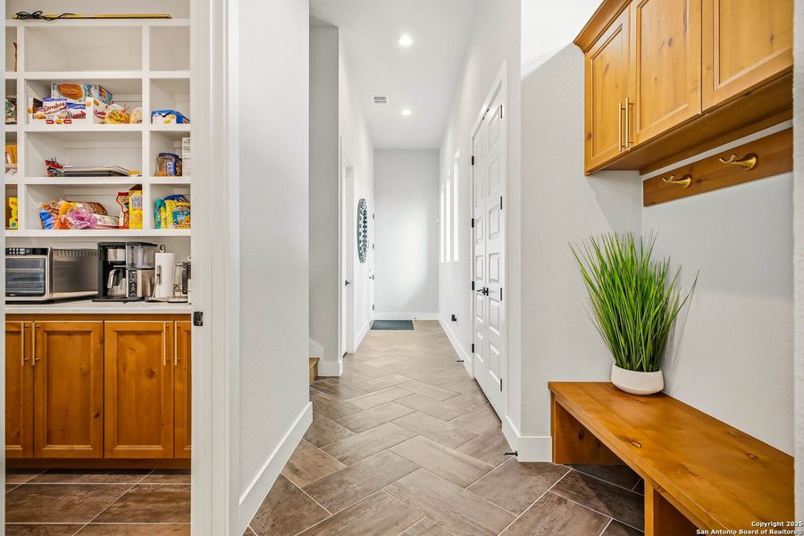 Furnished interior view inside a new home in , San Antonio (Image 74).